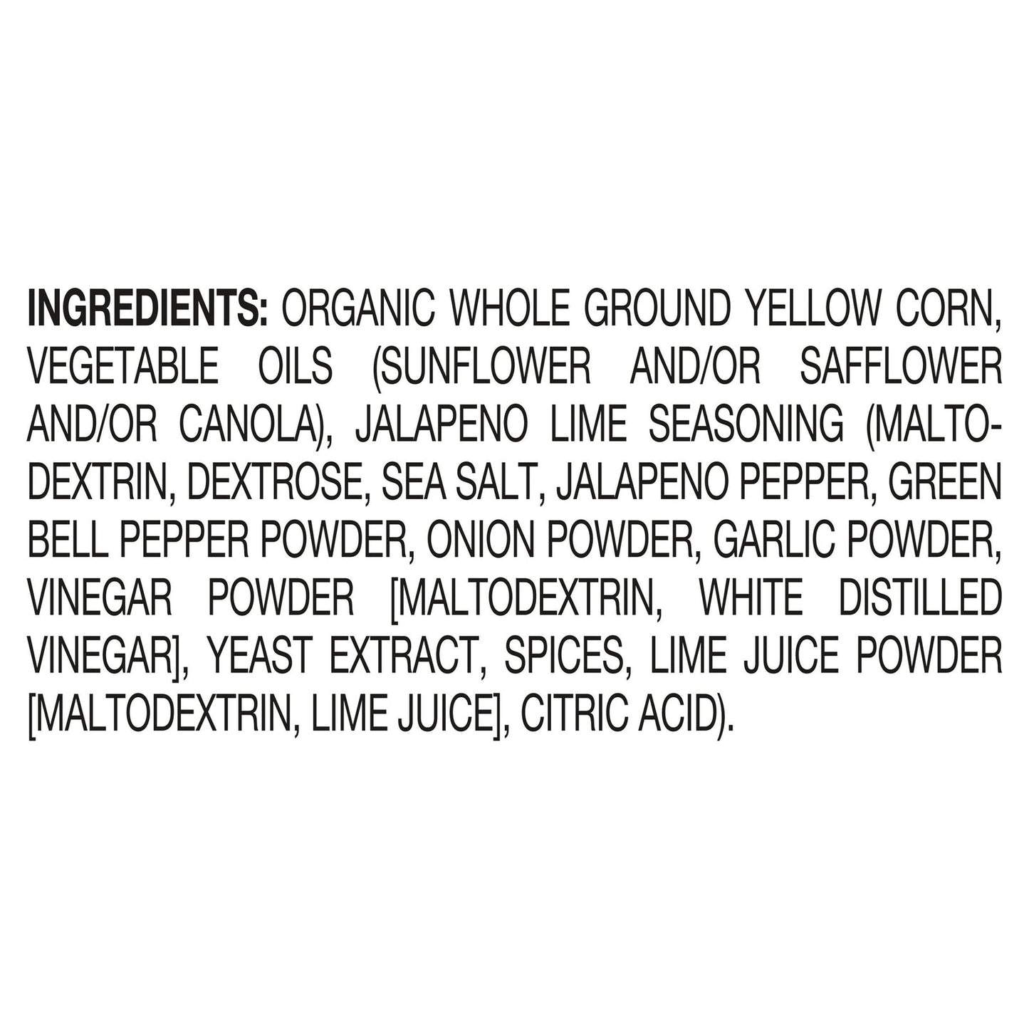 Late July Snacks - Tort Chip Jalap Lime - Case Of 12-7.8 Oz