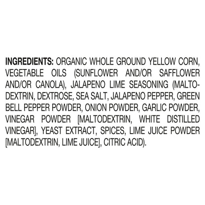 Late July Snacks - Tort Chip Jalap Lime - Case Of 12-7.8 Oz