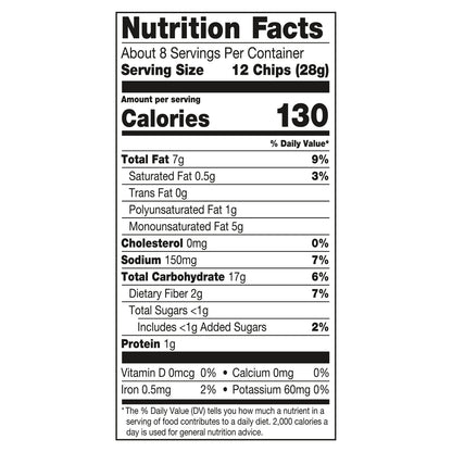 Late July Snacks - Tort Chip Jalap Lime - Case Of 12-7.8 Oz