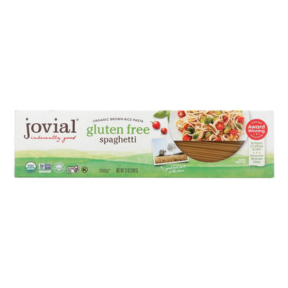 Jovial Organic Brown Rice Spaghetti, 12 Oz (Case of 12)