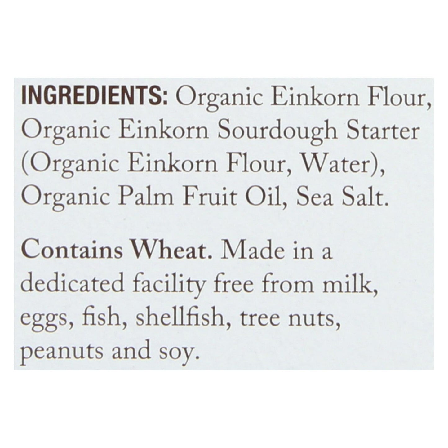 Jovial Sea Salt Sourdough Einkorn Crackers, 10-Pack, 4.5 Oz.