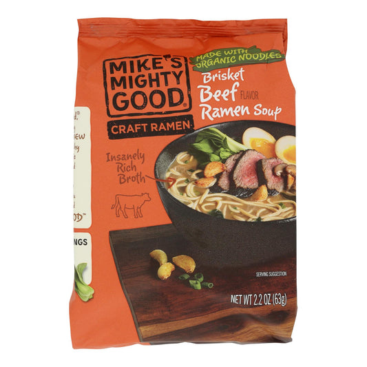 Mike's Mighty Good Ramen Beef Brisket - 7 Pack
