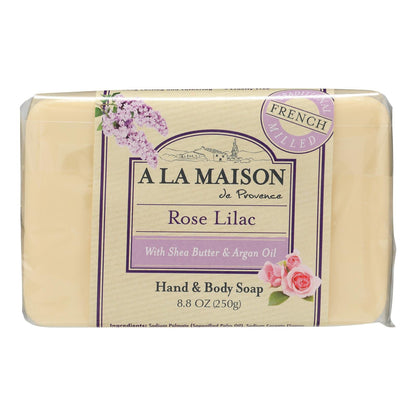 A La Maison - Bar Soap - Rose Lilac - 8.8 Oz