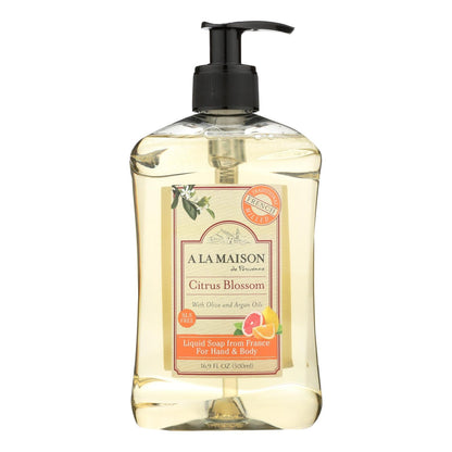 A La Maison Citrus Blossom Liquid Hand Soap 16.9 Fl Oz