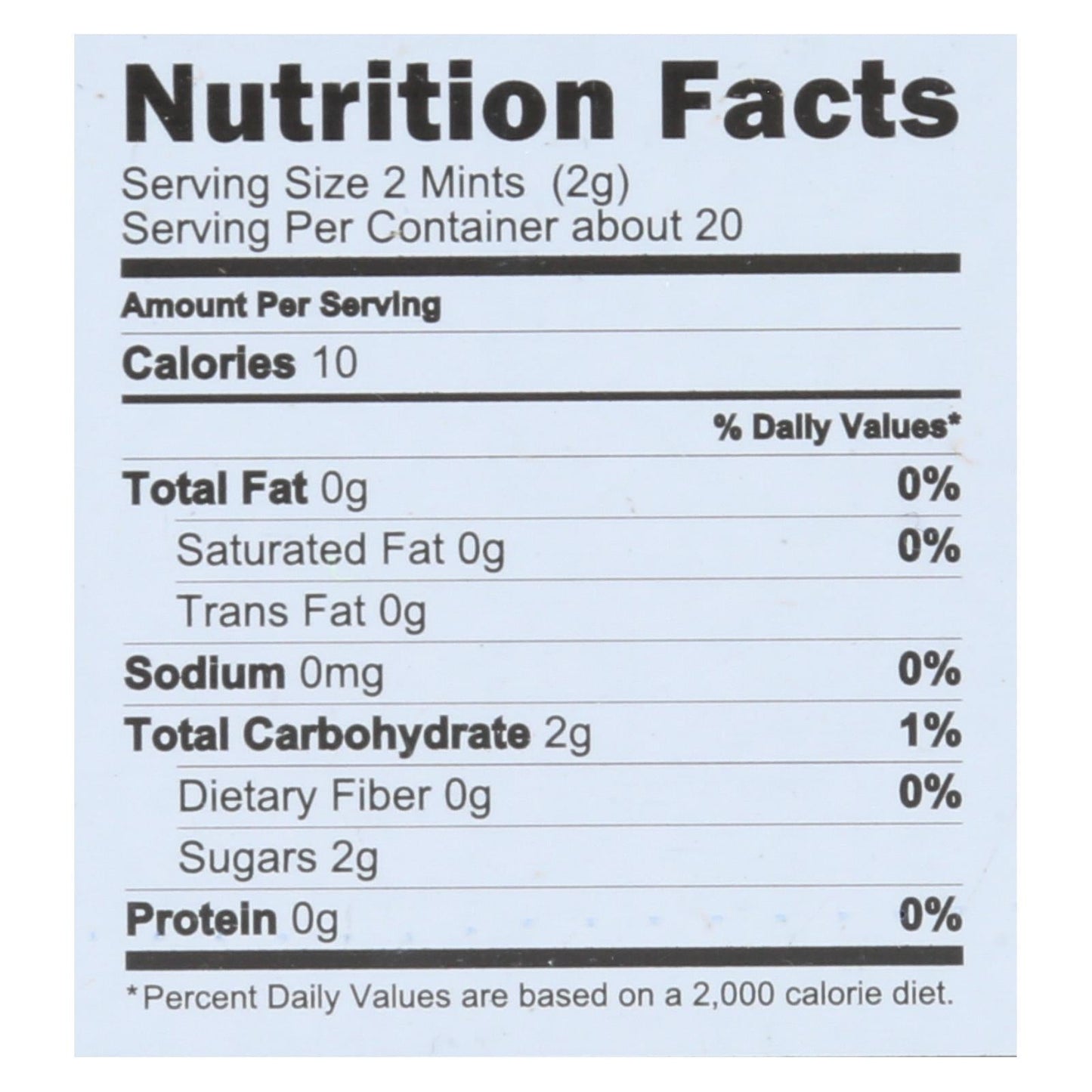 Vermints Wintermint All Natural Breath Mints, 1.41 Oz, 6-Pack