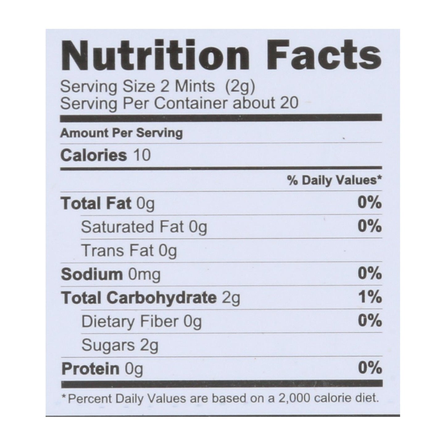 Vermints Cinnamint Natural Breath Mints, 1.41 Oz, 6-Pack