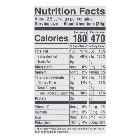 Alter Eco Organic Dark Sea Salt Chocolate Bar, 2.82oz, 12 Pack