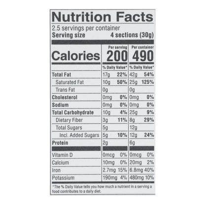 Alter Eco Dark Mint Crisp Chocolate - 12 Pack, 2.65 OZ Each