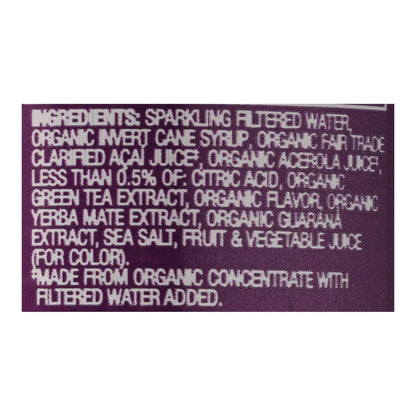 Sambazon Organic Amazon Energy Drink, Original, 12 Pack