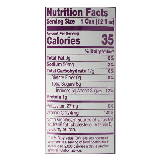 Sambazon Organic Low-Cal Amazon Energy Drink, 12-Pack