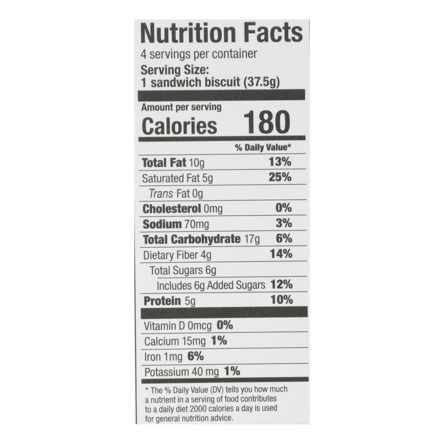 Olyra Dark Chocolate Breakfast Biscuits, 6-Pack, 5.3 Oz