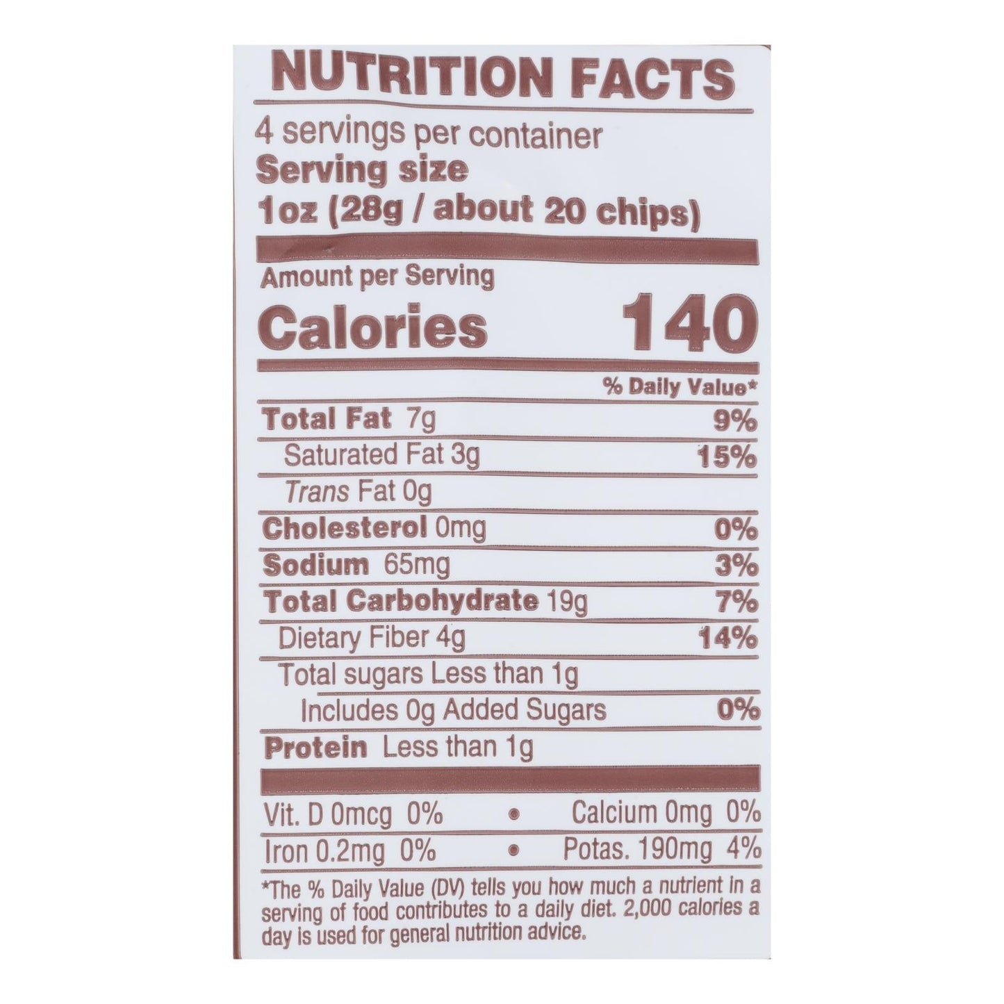 Inka Crops - Plantain Chips - Original - Case Of 12 - 4 Oz.