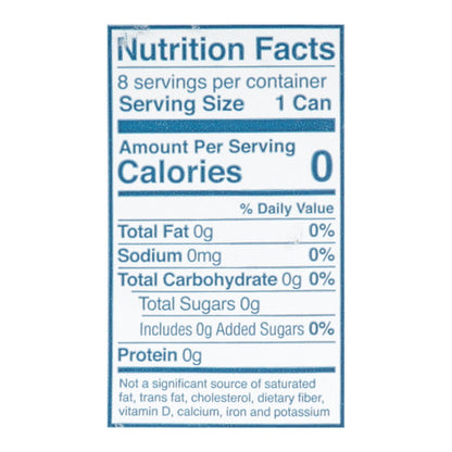 Waterloo - Water Spk Strawberry - Case of 3 - 8/12 OZ