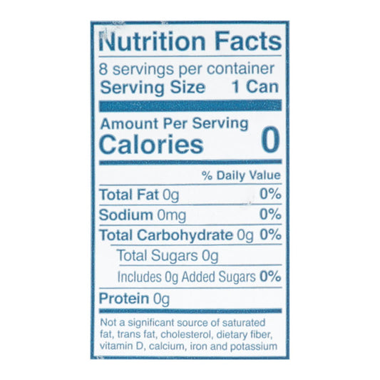 Waterloo - Water Spk Strawberry - Case of 3 - 8/12 OZ