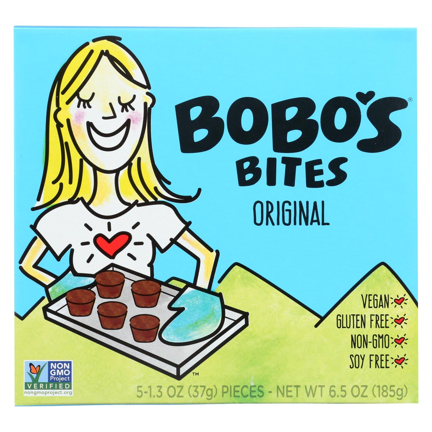 Bobo's Original Gluten-Free Oat Bites, 6-Pack, 1.3 Oz.