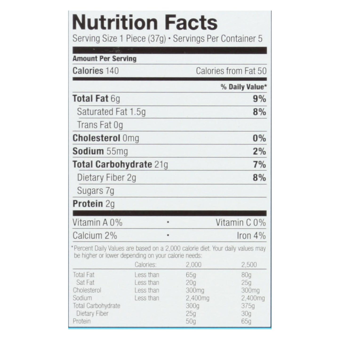 Bobo's Original Gluten-Free Oat Bites, 6-Pack, 1.3 Oz.