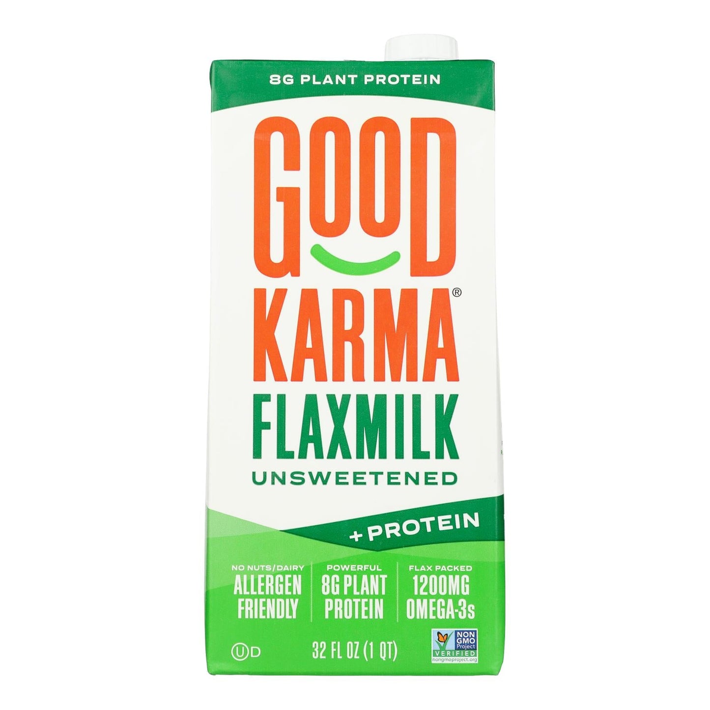 Good Karma Vanilla Protein Flax Milk, 6-Pack, 32 Fl Oz