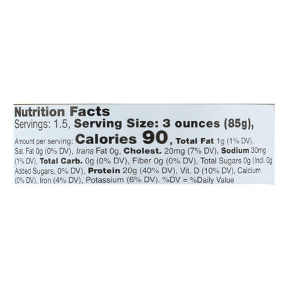 Wild Planet Skipjack Tuna - No Salt, 12 Pack, 5 Oz Each