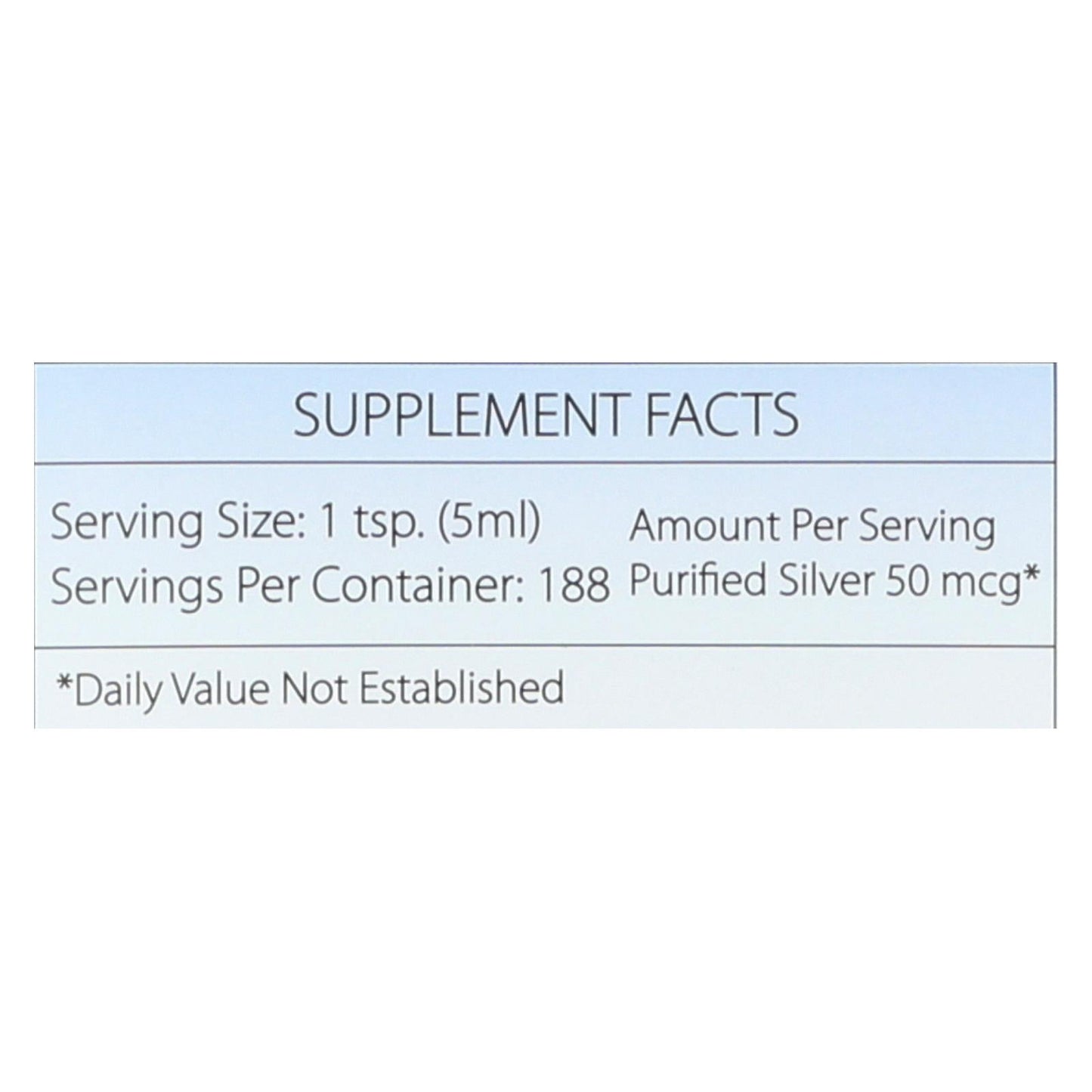 Silver Biotics - Supplmnt Dly Imun Sup Vlu - 1 Each 1-32 Fz