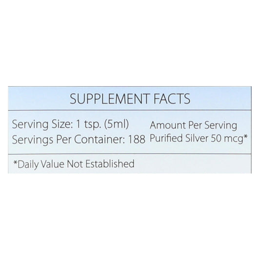 Silver Biotics - Supplmnt Dly Imun Sup Vlu - 1 Each 1-32 Fz