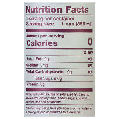 Zevia - Soda Black Cherry - Case Of 12-12 Fz