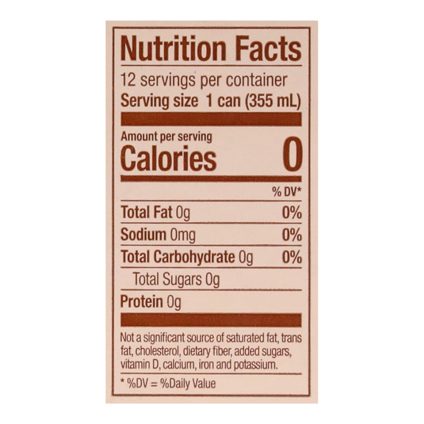 Zevia - Soda Creamy Root Beer - CS of 2-12/12 FZ