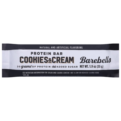 Barebells - Protn Bar Cookies & Cream - CS of 12-1.94 OZ