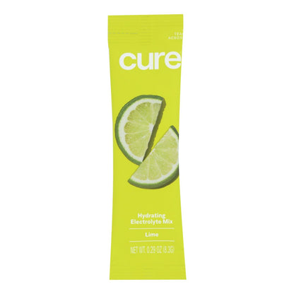 Cure Hydration Lime Drink Mix - 8 Pack, 0.29 oz Each