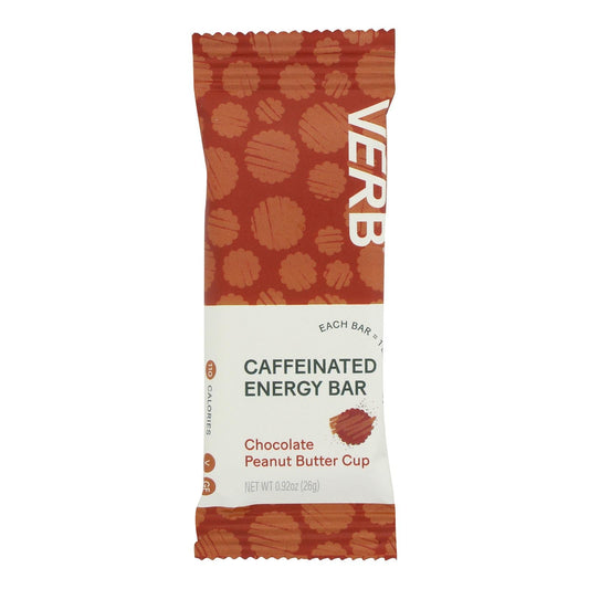 Verb Energy Bar - Chocolate Peanut Butter - 16 Pack