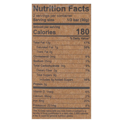 Hu Dark Chocolate Cashew Vanilla Bars - 12 Pack