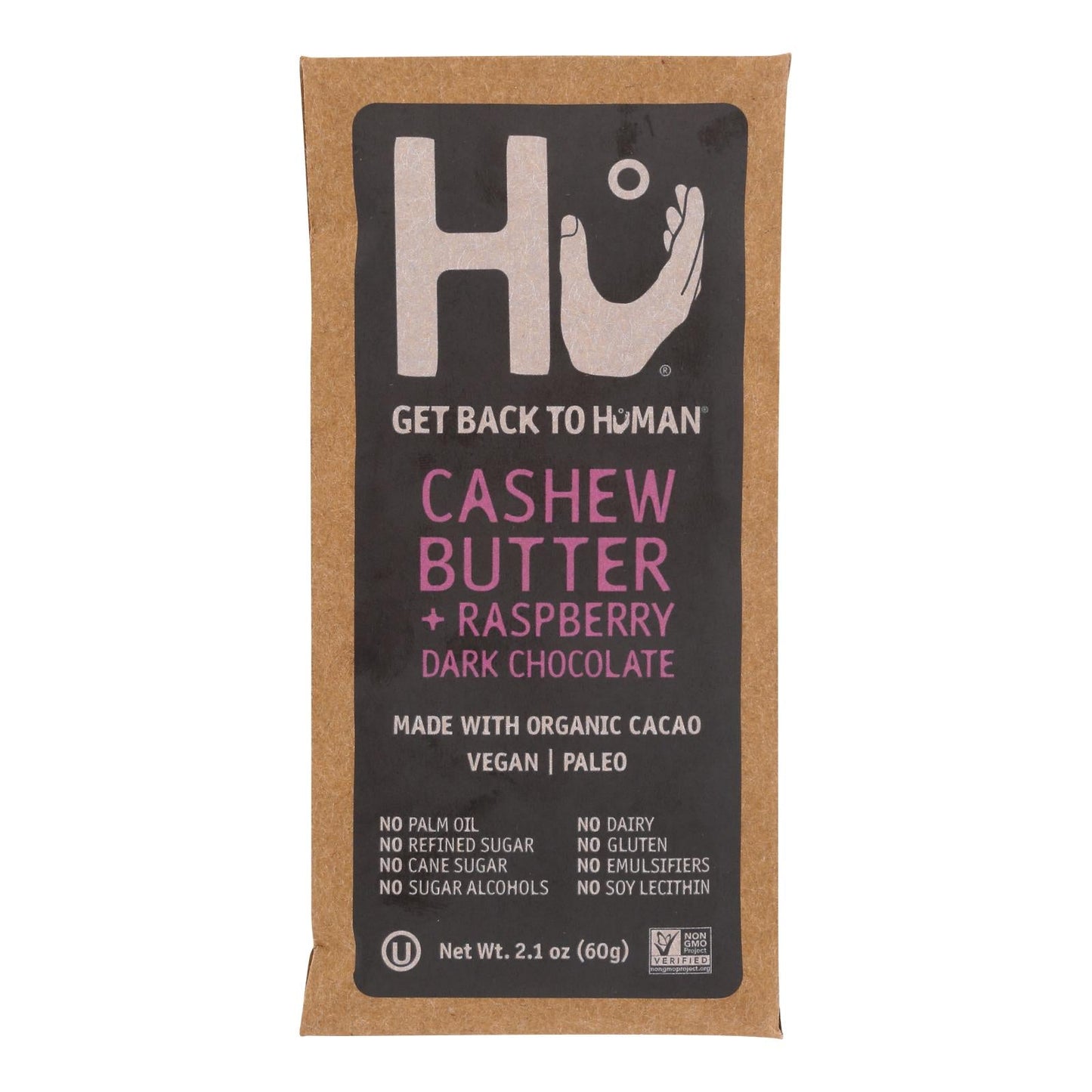 Hu Dark Chocolate Cashew Butter Bars - 12 Pack