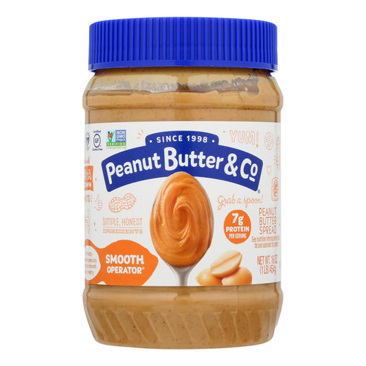 Smooth Operator Peanut Butter - Case of 6, 16 Oz