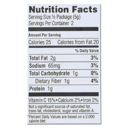 Gimme Organic Seaweed Chips, Sea Salt, 12-Pack, 0.35 Oz