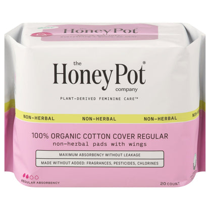 The Honey Pot - Mnstrl Pads Non Hrbl Reg - EA of 1-20 CT