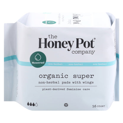 The Honey Pot - Mnstrl Pads Non Hrbl Supr - EA of 1-16 CT