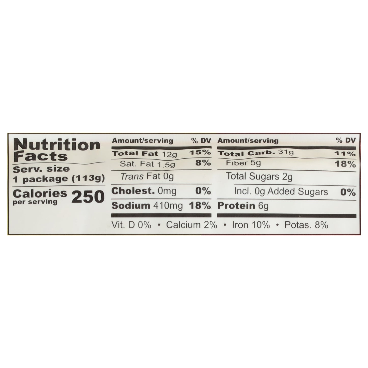 Fillo's - Tamales Bean Salsa Roja - CS of 7-4 OZ