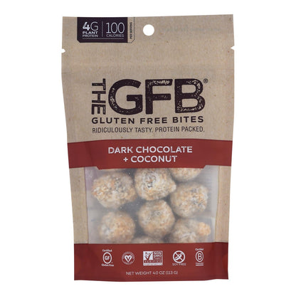 Gluten Free Bites - Dark Chocolate Coconut - 6 Pack
