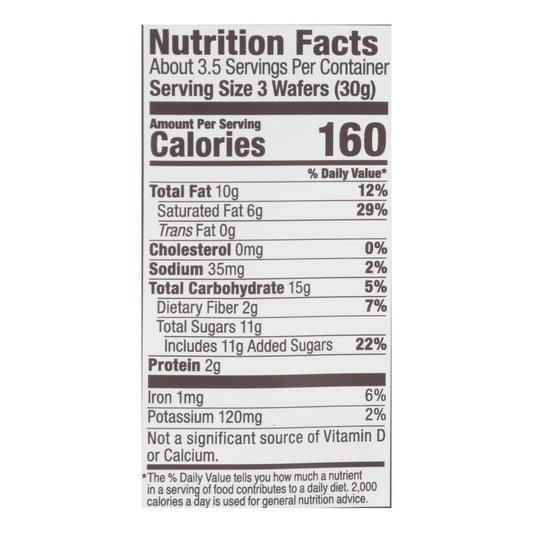 Crispy Dark Chocolate Sea Salt Wafers - 6 Pack