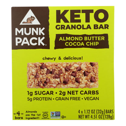 Munk Pack Keto Almond Butter Coco Bars - 6 Pack