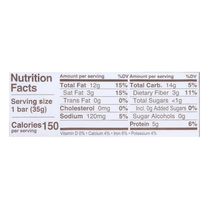 Munk Pack Keto Nut & Seed Bar Sea Salt Dark Choc 12ct