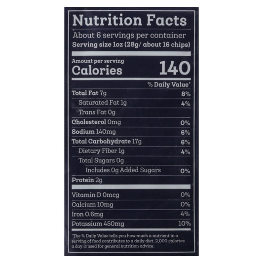 Siete - Kettle Chip Sea Salt - Case Of 6-5.5 Oz