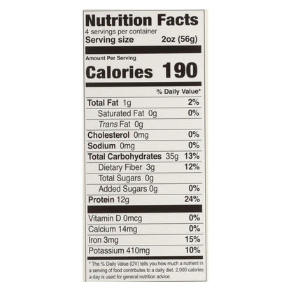 Organic Red Lentil Penne - Case of 6 - 8 Oz