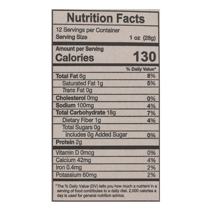 Mi Nina White Corn Tortilla Chips Sea Salt - 9 Pack 12 OZ