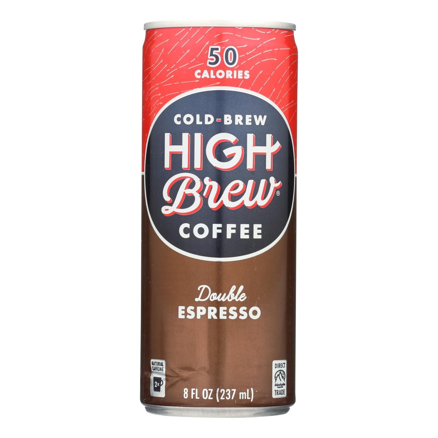 High Brew Double Espresso Coffee, 8 Oz, Case of 12