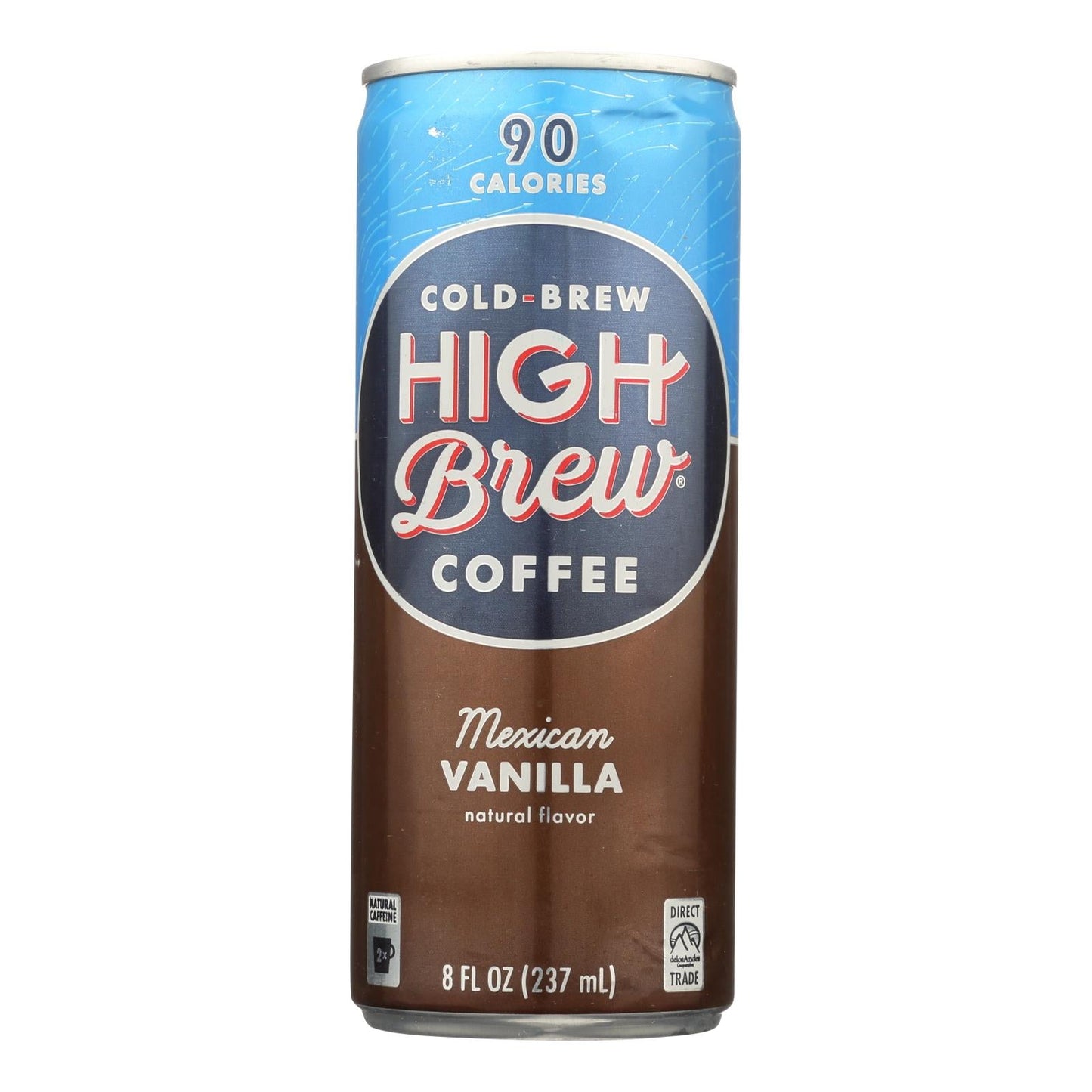 High Brew Mexican Vanilla RTD Coffee, 8oz, Case of 12
