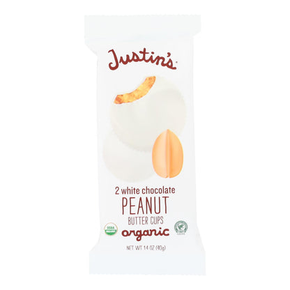 Justin's White Choc Peanut Butter Cups, 12-Pack, 1.4 oz