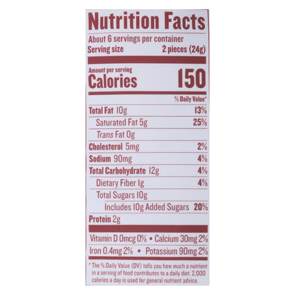 Justin's Milk Choc Mini Peanut Butter Cups, Organic, 6-Pack