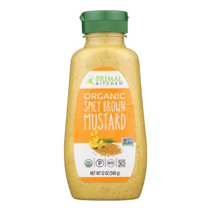 Primal Kitchen - Mustard Spicy Brown - Case Of 6-12 Oz