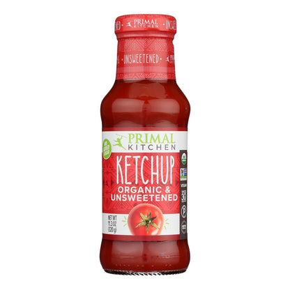 Primal Kitchen Organic Unsweetened Ketchup, 12-Pack, 11.3 OZ