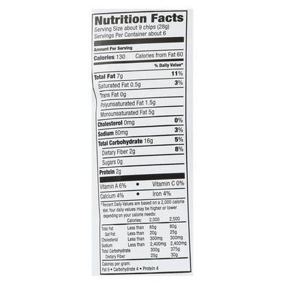 Way Better Sweet Potato Tortilla Chips, 5.5oz (12-Pack)